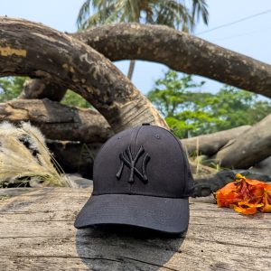 GlowMart BD Presenting – Black cap with Black logo